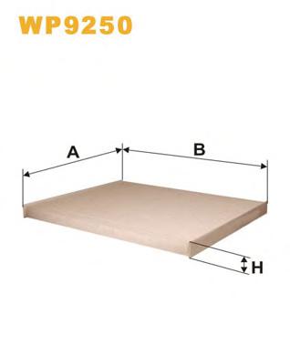 Фильтр салона WIX FILTERS