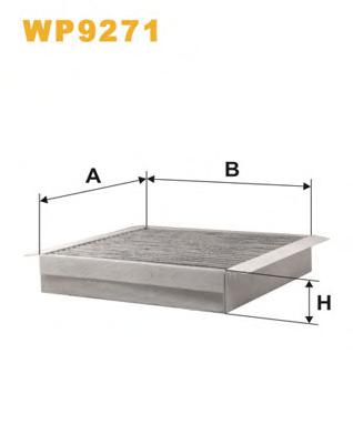 Фильтр салона WIX FILTERS