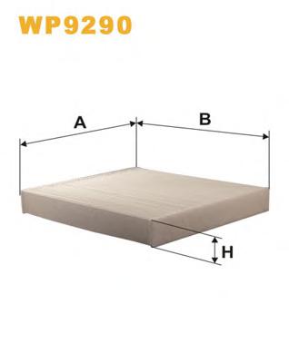 Фильтр салона WIX FILTERS