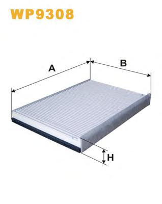 Фильтр салона WIX FILTERS