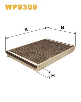 Фильтр салона WIX FILTERS