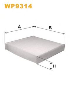 Фильтр салона WIX FILTERS WP9314