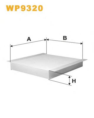 Фильтр салона WIX FILTERS