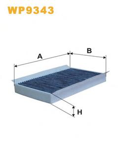 Фильтр салона WIX FILTERS WP9343