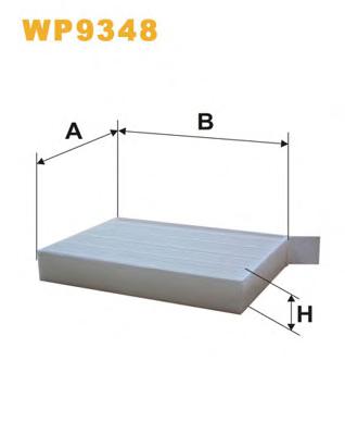 Фильтр салона WIX FILTERS