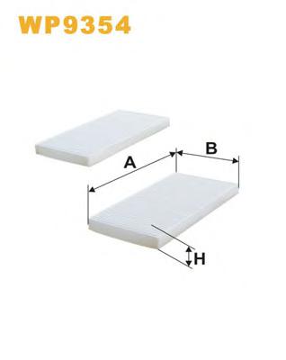 Фильтр салона WIX FILTERS