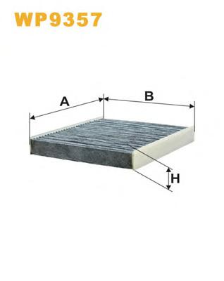 Фильтр салона WIX FILTERS