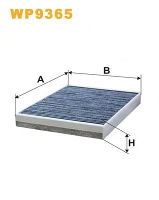 Фильтр салона WIX FILTERS