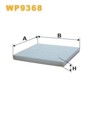 Фильтр салона WIX FILTERS