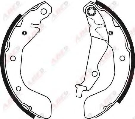 Комплект тормозных колодок ABE