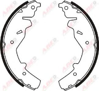 Комплект тормозных колодок ABE C00307ABE