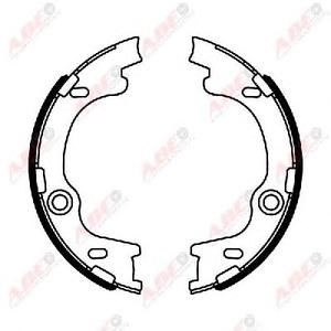 Комплект тормозных колодок, стояночная тормозная система ABE C00325ABE