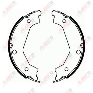 Комплект тормозных колодок, стояночная тормозная система ABE