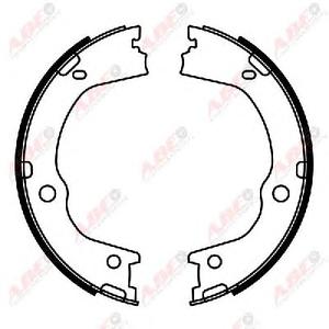 Комплект тормозных колодок, стояночная тормозная система ABE C00330ABE