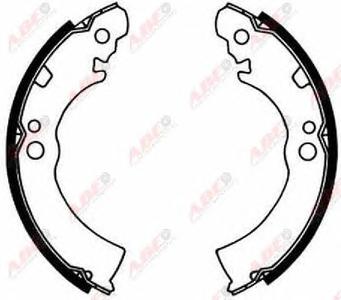 Комплект тормозных колодок ABE