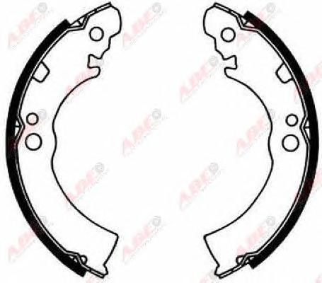 Комплект тормозных колодок ABE