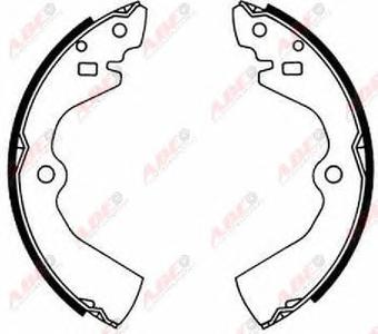 Комплект тормозных колодок ABE C01034ABE