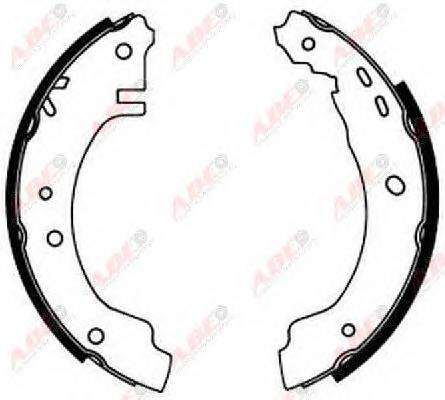 Комплект тормозных колодок ABE