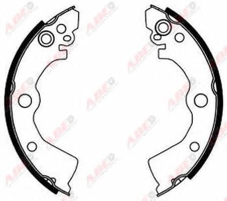 Комплект тормозных колодок ABE