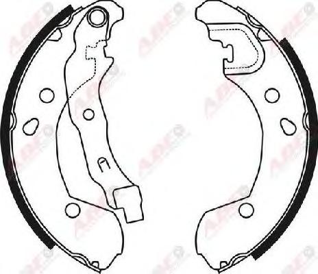 Комплект тормозных колодок ABE