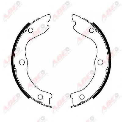 Комплект тормозных колодок, стояночная тормозная система ABE