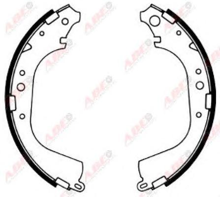 Комплект тормозных колодок ABE