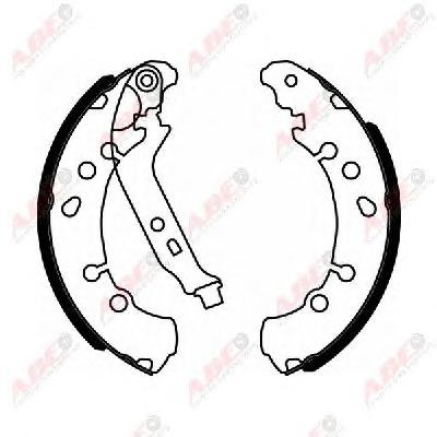 Комплект тормозных колодок ABE