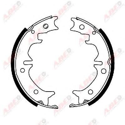 Комплект тормозных колодок, стояночная тормозная система ABE