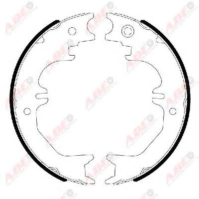 Комплект тормозных колодок, стояночная тормозная система ABE