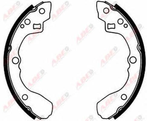 Комплект тормозных колодок ABE