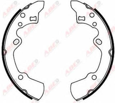 Комплект тормозных колодок ABE