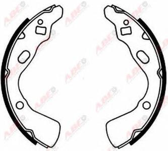 Комплект тормозных колодок ABE