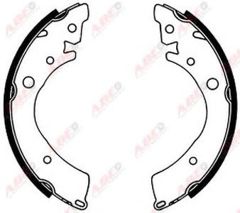 Комплект тормозных колодок ABE