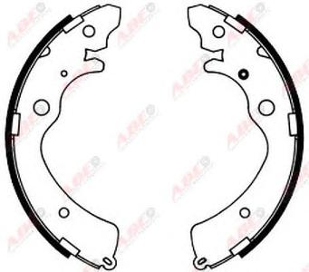 Комплект тормозных колодок ABE