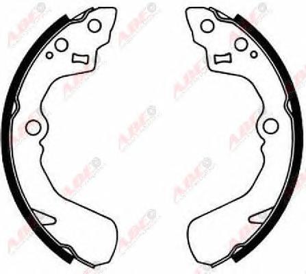 Комплект тормозных колодок ABE