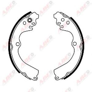 Комплект тормозных колодок ABE C07009ABE