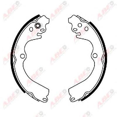 Комплект тормозных колодок ABE