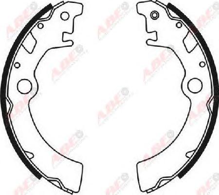 Комплект тормозных колодок ABE