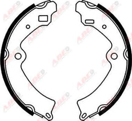 Комплект тормозных колодок ABE