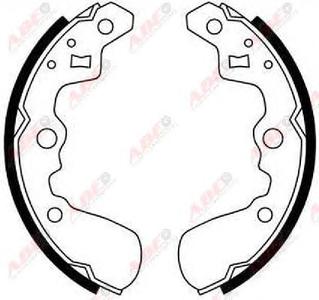 Комплект тормозных колодок ABE
