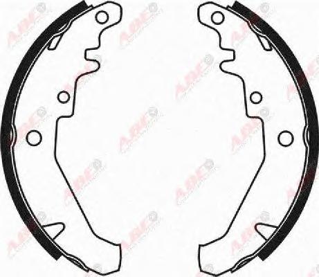 Комплект тормозных колодок ABE
