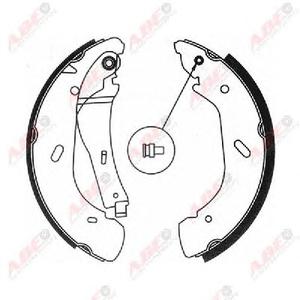 Комплект тормозных колодок ABE C0G043ABE
