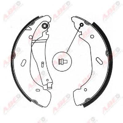 Комплект тормозных колодок ABE