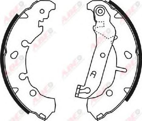 Комплект тормозных колодок ABE