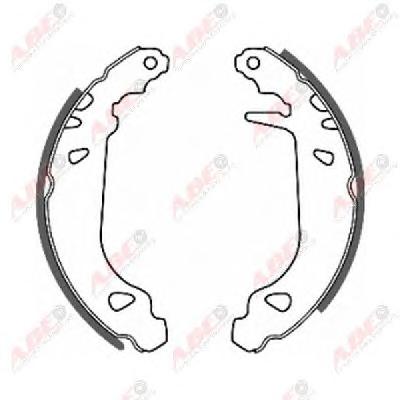 Комплект тормозных колодок ABE