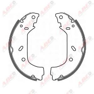 Комплект тормозных колодок ABE C0P015ABE