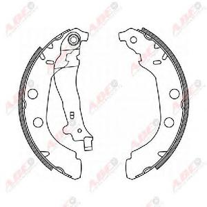 Комплект тормозных колодок ABE C0P027ABE