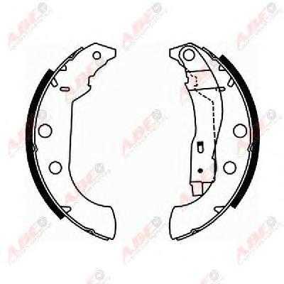 Комплект тормозных колодок ABE