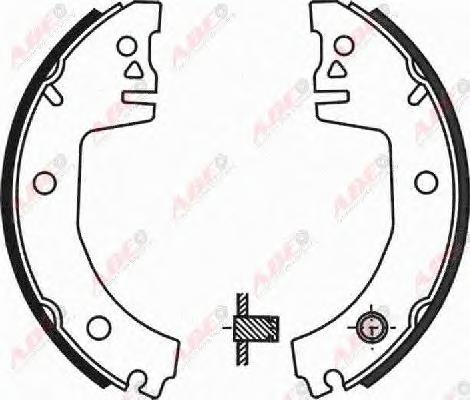 Комплект тормозных колодок ABE