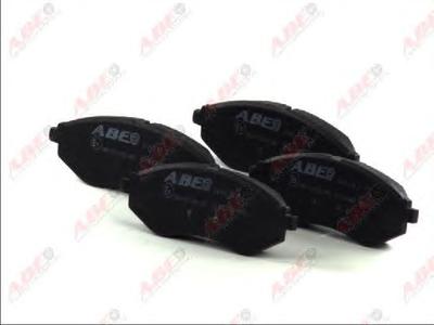 Комплект тормозных колодок, дисковый тормоз ABE C10013ABE